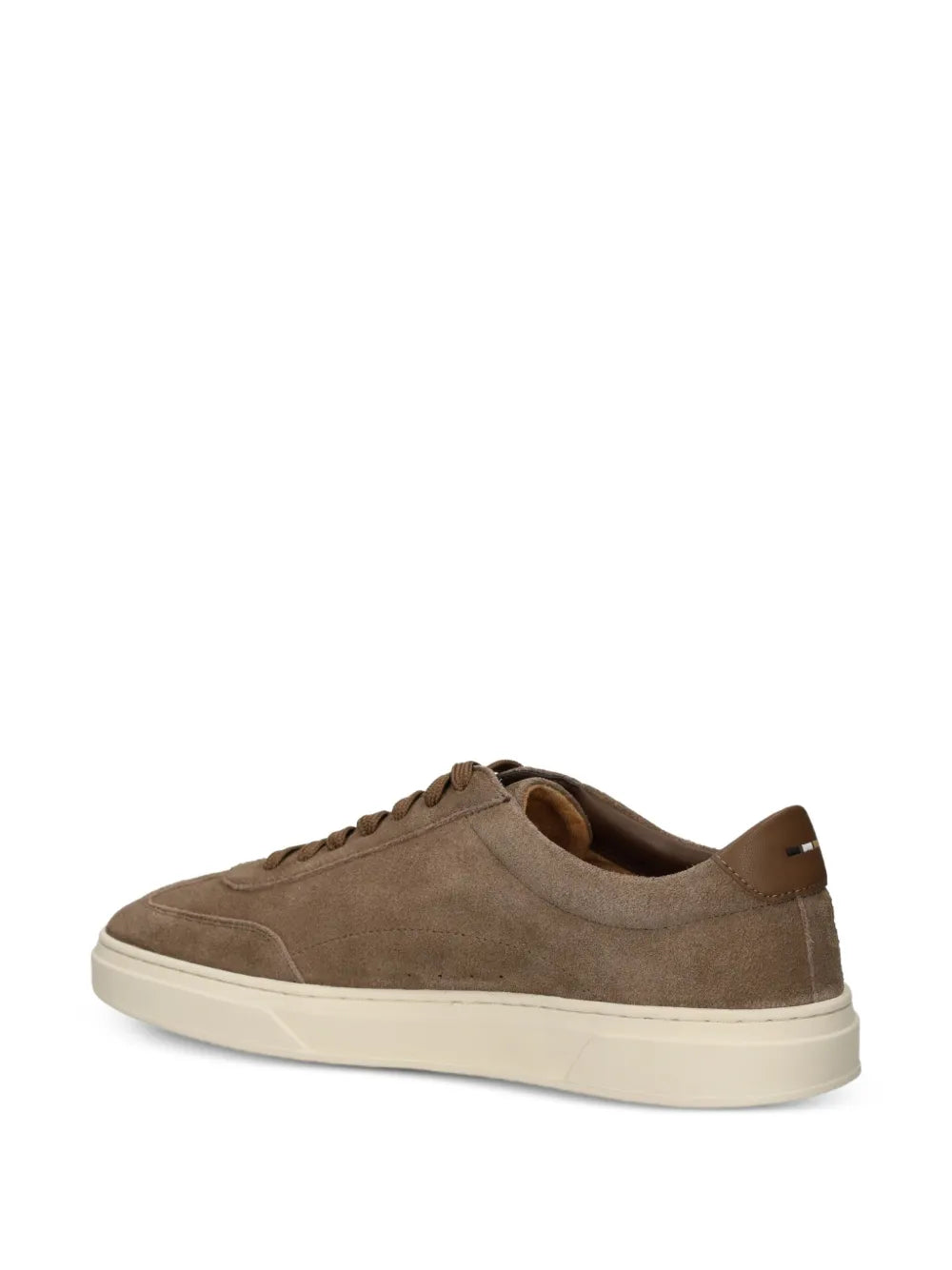 Boss Suede Panelled Sneakers