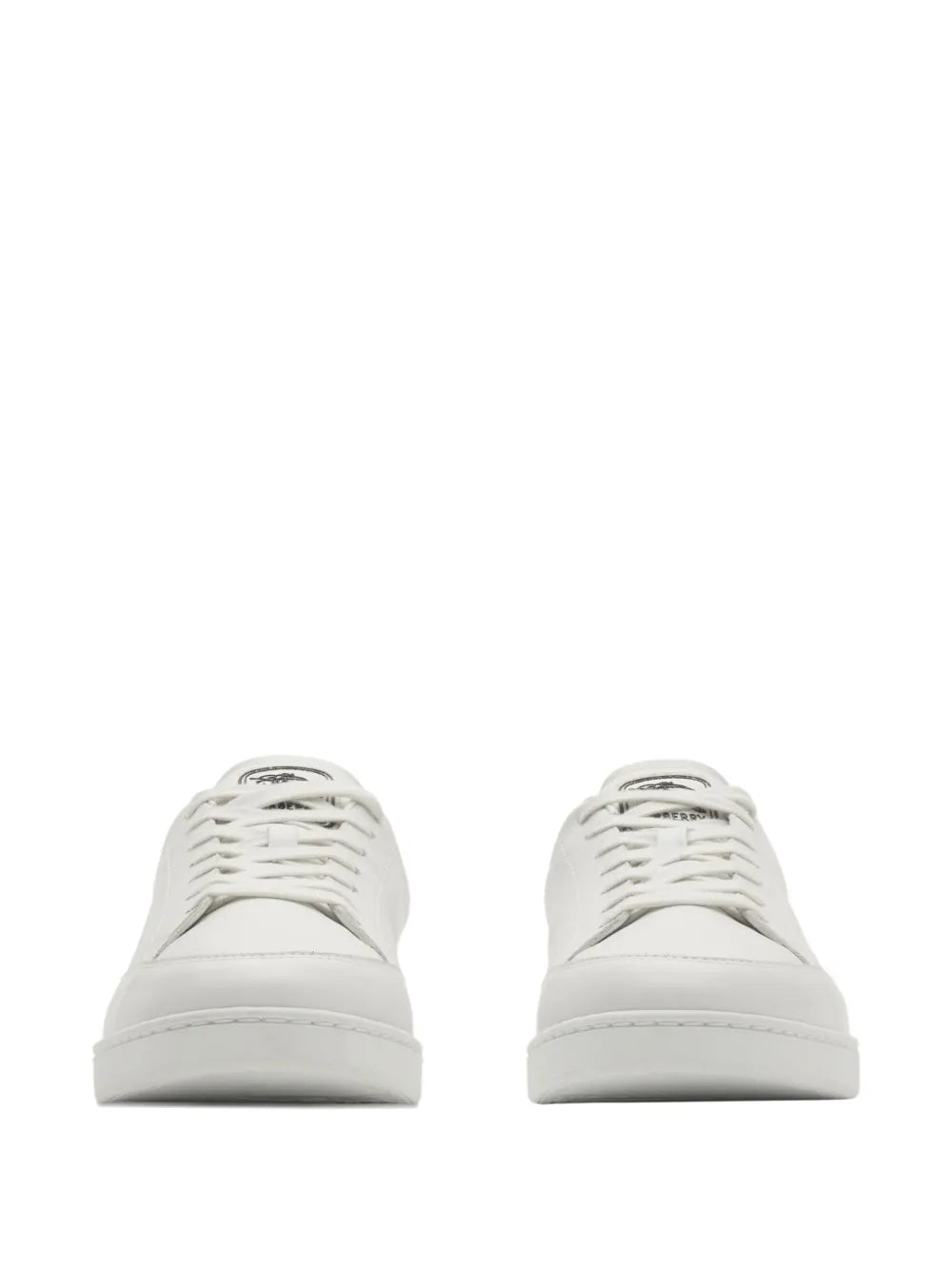 Burberry Check Leather Sneakers