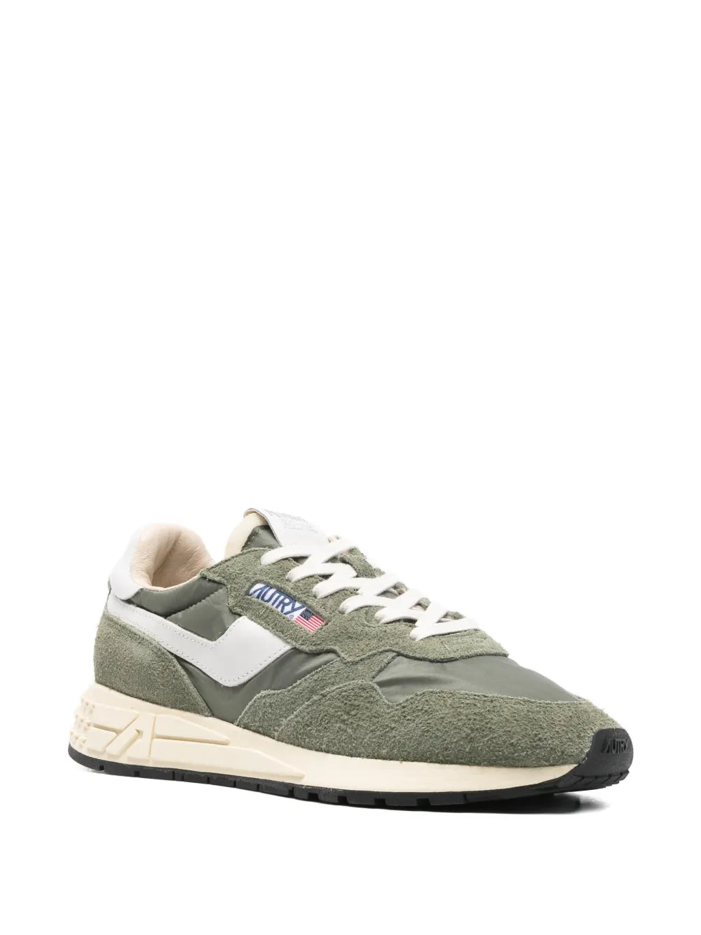 Autry Reelwind Suede Panelled Sneakers