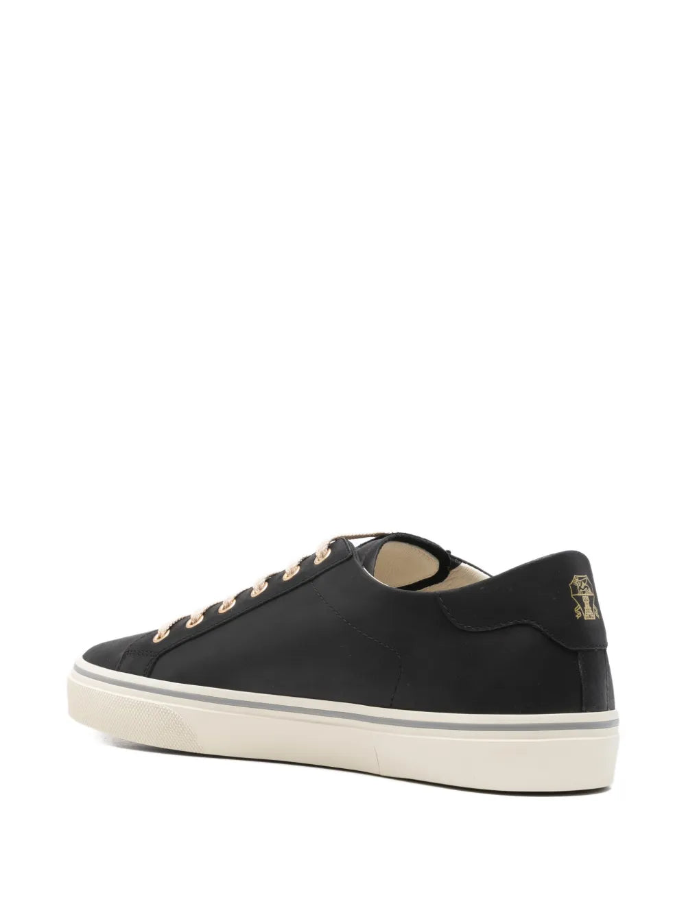 Brunello Cucinelli Metallic-Eyelet Lace-Up Sneakers