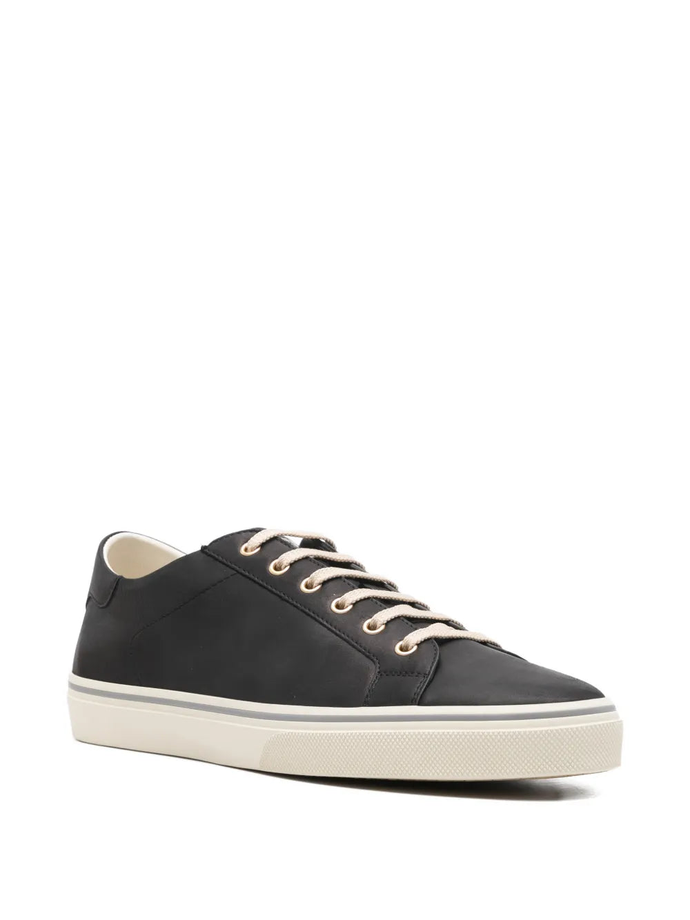 Brunello Cucinelli Metallic-Eyelet Lace-Up Sneakers