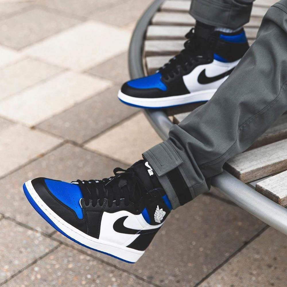 Air Jordan 1 Retro High OG 'Royal Toe' — 3 UK | 35.5 EU — Alternate View 7