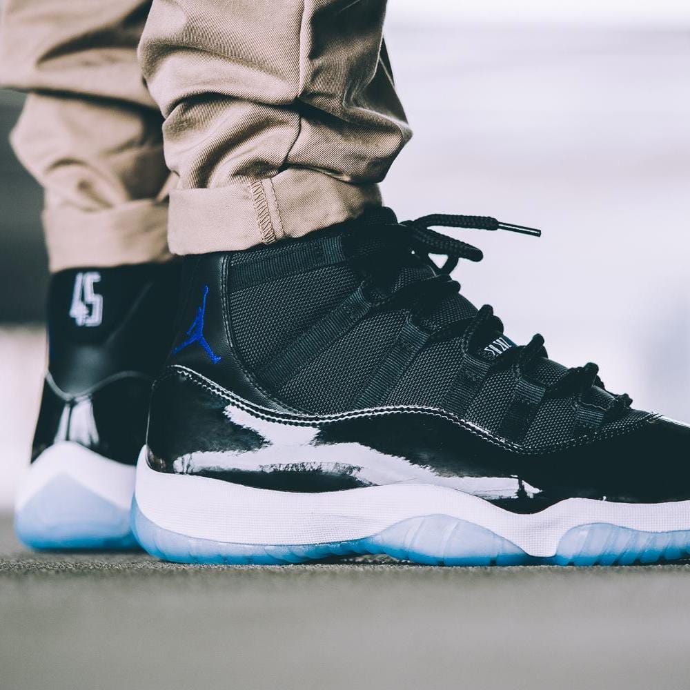 Air Jordan 11 GS Space Jam Monster Mash — UK 13.5 | EU 32 | US 1Y — Lifestyle View