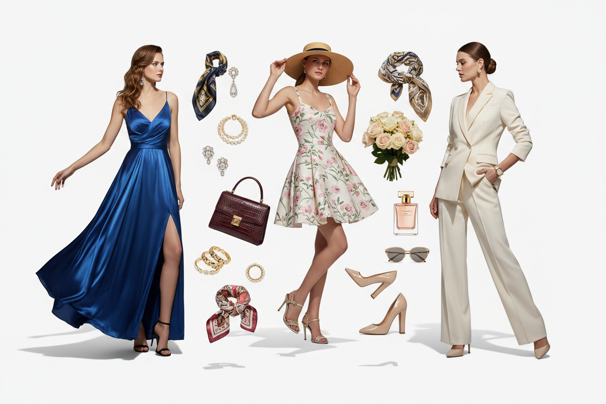 Fashion Banner with Shadows
